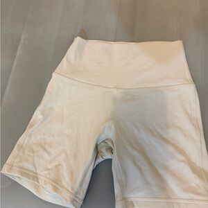 lululemon athletica Cream Women Shorts